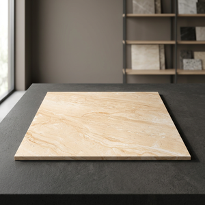 Vistaar Crema Mischife 600x600mm Matte Porcelain Tiles Industrial Design Floor Wall Interior - Product Image 3
