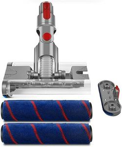 Brosse à plancher double tête électrique pour <span class=keywords><strong>aspirateur</strong></span> Dysons V8 <span class=keywords><strong>V7</strong></span> V10 V11, outil à tête de rouleau rotatif moelleux - Product Image 5