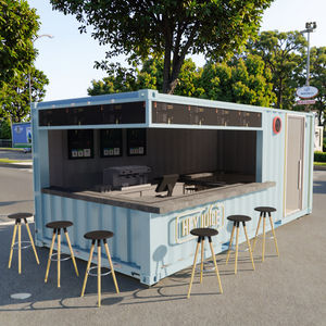 20-Fuß-Container Kostengünstige Versandcontainer Vorgefertigte Geschäfte und Häuser zum Verkauf - Product Image 1