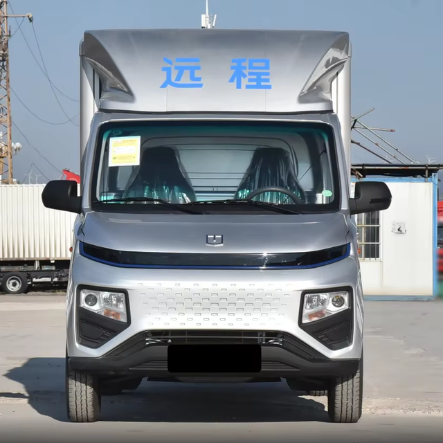 Cheap Hot Sell Price Geely Farizon F1E Van Cargo Truck 4x2 Light Duty Pure Electric Micro-truck Mini Small Cargo Truck for Sale