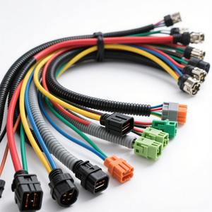 Custom Electrical <b>Cable</b> Harness Assembly with Automotive Grade Connectors - Product Image 1