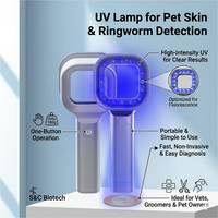 Veterinaire Huisdier Wood Lamp UV Licht Hond Kat Huid Schimmel Infectie Detector Ringworm Diagnostisch Hulpmiddel Kliniek Gebruik