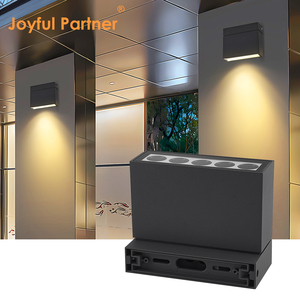 Projecteur mural <span class=keywords><strong>LED</strong></span> carré anti-éblouissement 5W 10W IP65 en aluminium 6000K lumière du jour SMD pour montage au plafond, jardin, avant-toit, étanche - Product Image 1