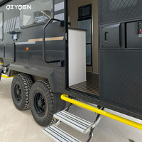 Mini caravane de camping à ouverture automatique rapide avec suspension indépendante pour voiture, camping-car, caravane de luxe et assistance en ligne