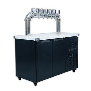 Kegerator profesional <span class=keywords><strong>de</strong></span> 6 grifos para <span class=keywords><strong>cerveza</strong></span> artesanal, dispensador <span class=keywords><strong>de</strong></span> <span class=keywords><strong>cerveza</strong></span> portátil <span class=keywords><strong>de</strong></span> acero inoxidable <span class=keywords><strong>con</strong></span> refrigeración por aire y agua - Product Image 4