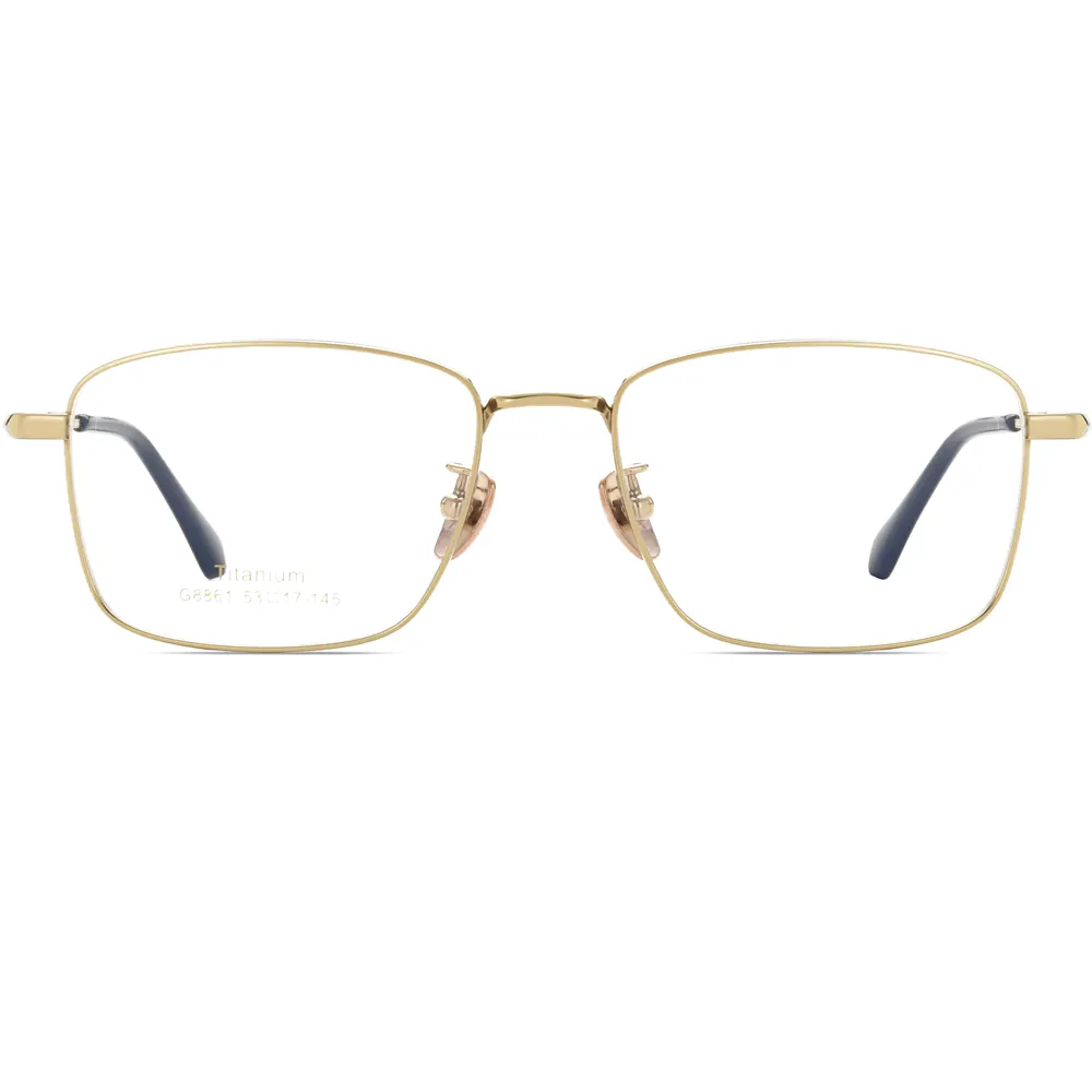 Eyeglasses FEROCE Classic Men Rectangular Shape Titanium Spectacles Designer Eyewear Eyeglasses Frames