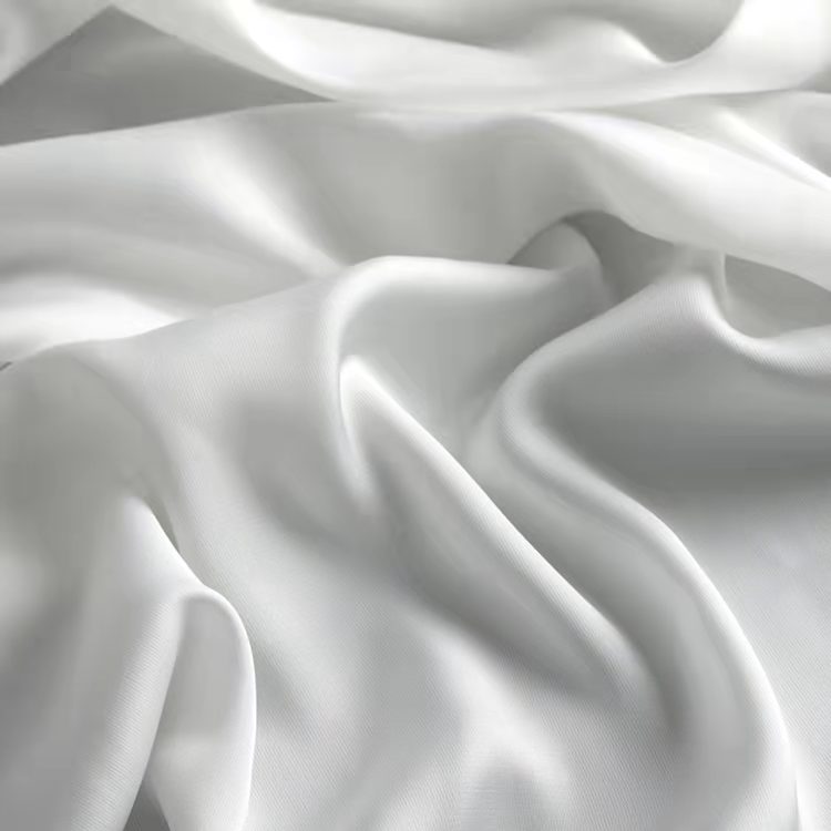 Recycled RPET Spandex Satin Fabric Suitable for Shirt and Pajamas