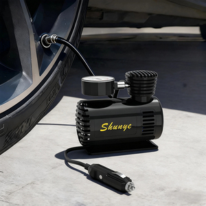 Mini Compressore d'Aria Portatile 12V DC per <span class=keywords><strong>Auto</strong></span>/Moto con Monitoraggio della Pressione, Gonfiatore ad Alta Pressione a Rapido Gonfiaggio Certificato CE - Product Image 2
