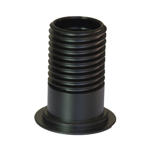 Manguito roscado de aluminio negro de precisión con base de brida-Componente de sujeción mecanizado <span class=keywords><strong>CNC</strong></span> - Product Image 1