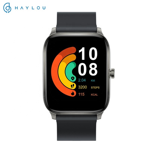 Haylou GST LS09B Smart Watch Touch Screen IP68 Waterproof Global Version Smartwatch Solar Smart Watch