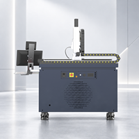 Soudeuse laser automatique 5 axes 3000W pour métaux, machine de soudage laser pour alliage d'aluminium avec système de refroidissement par eau