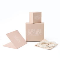 Sac pochette en microfibre rose recyclable imprimé de logo personnalisé boîte d'emballage à tiroir à bijoux carré de qualité avec doublure en éponge à bas prix