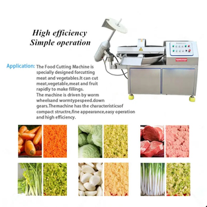 High Quality 4.1kw 304 Stainless Steel Automatic Vacuum <b>Meat</b> <b>Bowl</b> <b>Cutter</b> Machine Liter Pork Food Mincer High Efficiency - Product Image 6