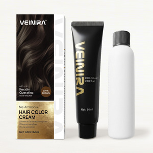 Crema Colorante per <span class=keywords><strong>Capelli</strong></span> OEM Marrone Scuro, <span class=keywords><strong>Rosso</strong></span> Vino, Nero <span class=keywords><strong>Naturale</strong></span> Senza Ammoniaca, Nuova Formula, Copertura 100% dei <span class=keywords><strong>Capelli</strong></span> Bianchi e Grigi - Product Image 4