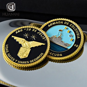 Monete Commemorative Personalizzate in Metallo Placcato Oro e Argento per Regali Promozionali e Souvenir - Product Image 5