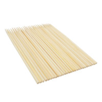 Brochettes de bambou écologiques jetables Nature Bamboo 4,0 mm * 18 cm