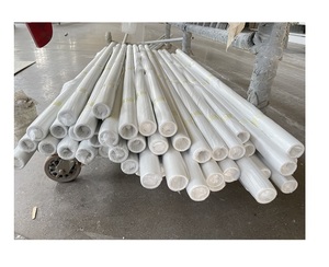 Profil de Pultrusion en fibre de verre de Surface antidérapante Matériau d'isolation en grain de bois <span class=keywords><strong>imitation</strong></span> Tube carré en fibre de verre Tube rond - Product Image 6