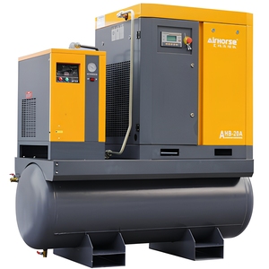 Compresseur d'air à vis 11KW 15HP 1,1-1,6 M3/min 39-57 Cfm 7-13 bar pour machine CNC/machine d'emballage/meuble/industrie du <span class=keywords><strong>location</strong></span> - Product Image 1