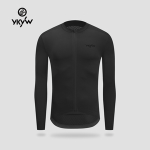 YKYWBIKE春プロチームサイクリング長袖エアロジャージー自転車スリムサイクリング服レースバイクジャージー - Product Image 4