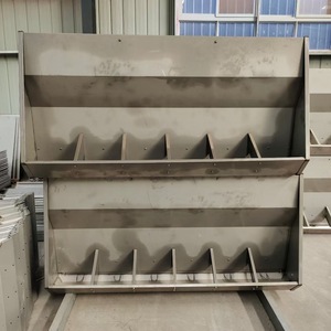 Lợn nuôi bằng thép không gỉ máng lợn có kích cỡ khác nhau lợn lợn lợn nái trung chuyển động vật tự động - Product Image 4