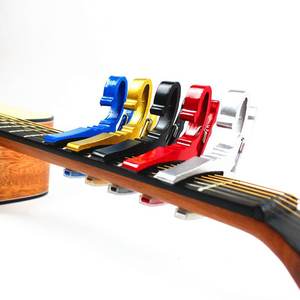 Capo de guitarra de Metal, guitarra acústica popular, capo de ukelele, capo de afinación, accesorios de guitarra ecológicos - Product Image 3