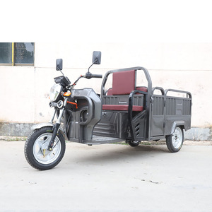 Rickshaw pliable ouvert passager Cargo Tricycle 3 roues vélo électrique adultes Tricycle pour adultes électrique - Product Image 5