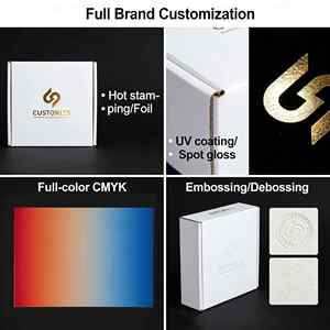 Boîte d'expédition en <span class=keywords><strong>carton</strong></span> ondulé Kraft, rose à l'extérieur et rose à l'intérieur, avec slogan personnalisé à l'intérieur, <span class=keywords><strong>pliable</strong></span>, petite boîte d'emballage pour colis - Product Image 6