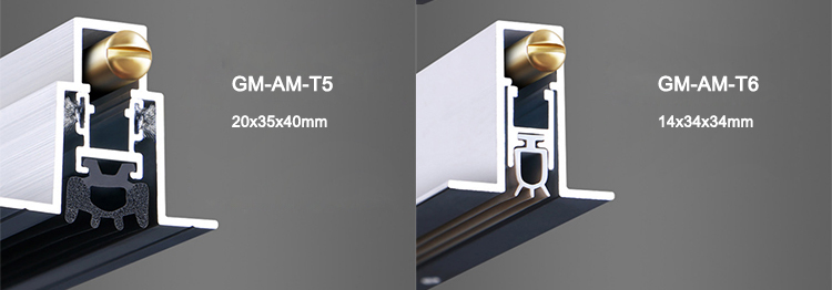 Regular Concealed Automatic Door Bottom with Silicone Bulb Seal
