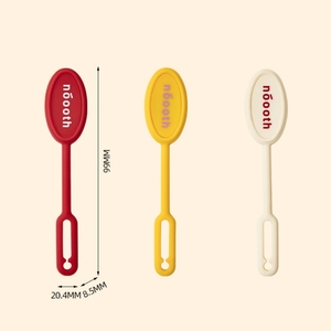 Silicone dây buộc phòng ngủ lưu trữ móc chìa khóa với hút từ miễn phí đấm vĩnh viễn nhà bếp treo móc - Product Image 5