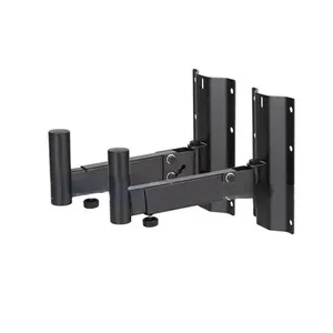 1Pair Heavy Duty Speaker Bracket Mount Flexible Tilting Swivel Speaker Holder 45kgs 99lbs