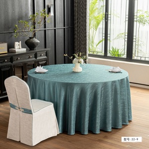 Mantel <span class=keywords><strong>Rectangular</strong></span> Grande con Diseño Redondo <span class=keywords><strong>para</strong></span> Banquetes de Hotel, Bodas y Eventos, Caminos de <span class=keywords><strong>Mesa</strong></span> al por Mayor - Product Image 4