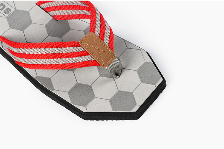 Custom Personality Non-slip Flat Flip-flops Slippers Men PVC Rubber PE Filp Flops
