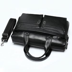 Sac à bandoulière en cuir véritable pas cher pour homme, sac fourre-tout, sacs à bandoulière pour usage quotidien - Product Image 3