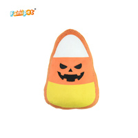 Jouet en peluche pour chien Famipet, nouveau design amusant sur le thème d'Halloween, jouet à couiner doux et froissé pour chiot, fabriqué sur mesure