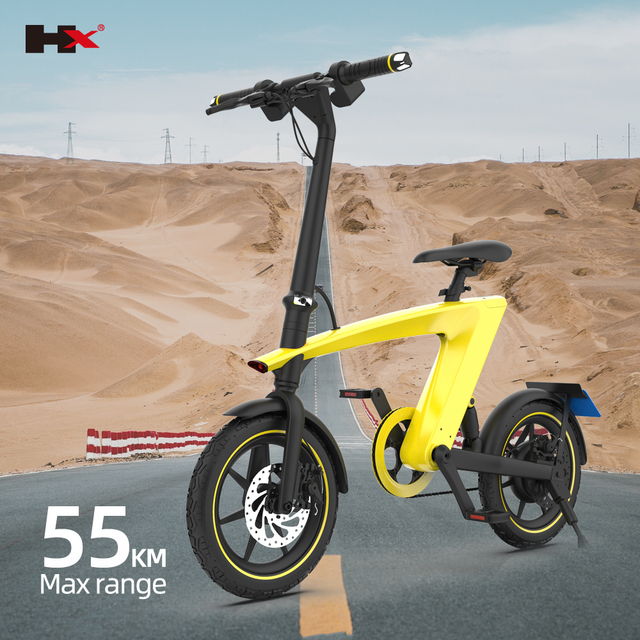 14 Inch Air Tire Adult Electric Vehicle 45-55KM Range Electric Bike 500W Motor Bicicleta Bicycle Electrica China for Adult Man