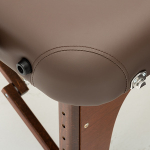 <strong>Portable</strong> Folding Genuine Leather Adjustable Luxury Massage <strong>Table</strong> for SPA Salon Gym &amp; Hotel Use - Product Image 3