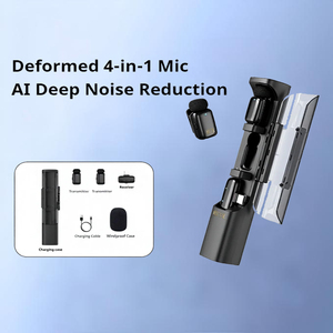 Mini Microphone Sans Fil Professionnel, <span class=keywords><strong>Micro</strong></span> Cravate Sans Fil, Petit <span class=keywords><strong>Micro</strong></span> avec 48kHz, Mini Microphone Sans Fil Petit <span class=keywords><strong>Micro</strong></span> Cravate - Product Image 1
