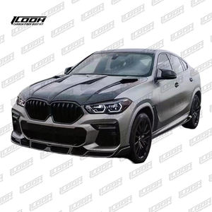 Гоночный комплект из углеродного волокна ICOOH X6 G06 LD 2020 + BMW X6 G06 задний спойлер крыло - Product Image 6