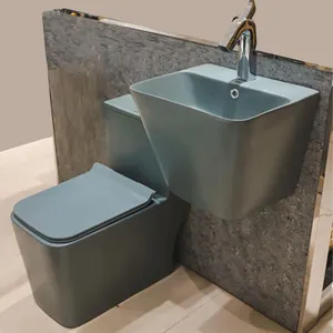 WC tozzo sopra il lavandino del bancone appeso unità bagno combinato sanitario un pezzo armadio e bacino spazio salva toilette in ceramica