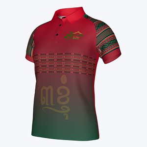 Maillot de football personnalisé avec motif de sublimation OEM, imprimé sur mesure pour hommes et femmes, avec col polo et logo en silicone - Product Image 4