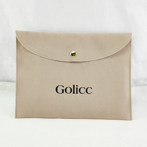 Bolsa de terciopelo para reloj con logo personalizado Luda, embalaje de gamuza para joyería, bolsa para joyas - Product Image 1