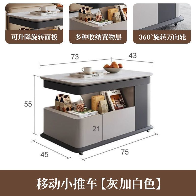 Mobile slab cart [Gray/White]