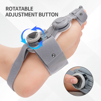 Attelle orthopédique OEM ajustable pour l'apportement du pouce et le soulagement du hallux valgus