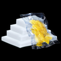 Prix d'usine en Chine, sac en plastique sous vide de haute qualité, résistant à l'humidité, pour aliments, collations, biscuits, lait, emballage transparent, 3 côtés