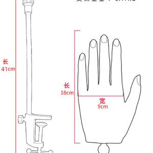 Mano de Práctica de Uñas Realista para Maquillaje 2024, Modelo de Mano de Silicona para Práctica de Uñas y Arte de Uñas - Product Image 4