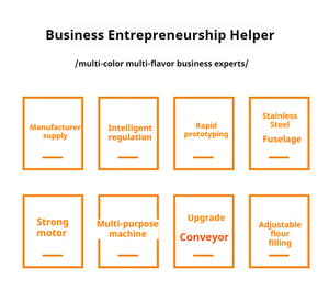 Lianfu เครื่องทำขนมอบขนมปังเชิงพาณิชย์ระบบไฟฟ้าแรงสูงอัตโนมัตินิวเมติกแผ่นกรอบเครื่องควบคุมแบบสัมผัส - Product Image 6