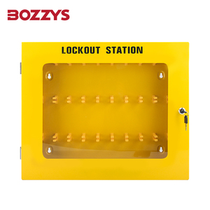 Estación de Bloqueo de Acero Transparente a Prueba de Polvo de 70 mm para Almacenamiento Seguro de Candados - Product Image 2