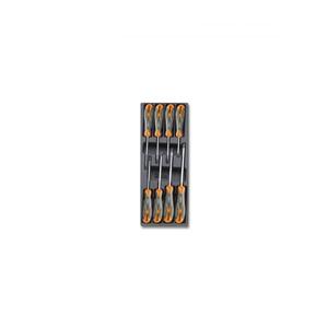 Bandeja termoformada dura BETA - 024000759 Con destornilladores (vacía)-EAN 8014230202730 TALLERES RODANTES BANDEJAS VACÍAS - Product Image 1
