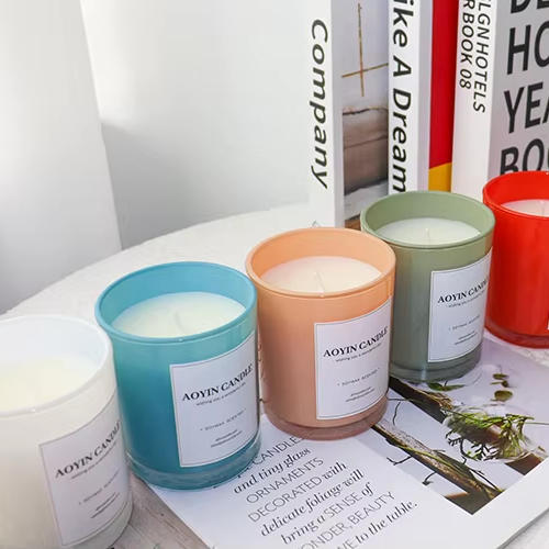 Luxury Soy Wax Scented Glass Jar