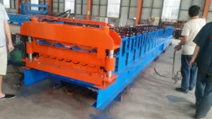 Wall Panel Roof Sheet Double Layers Roll Forming Machine Supplier